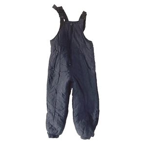 30) STEEP SLOPS Weatherproof Black Winter Snow Overalls / Snow Bib Sz. 6